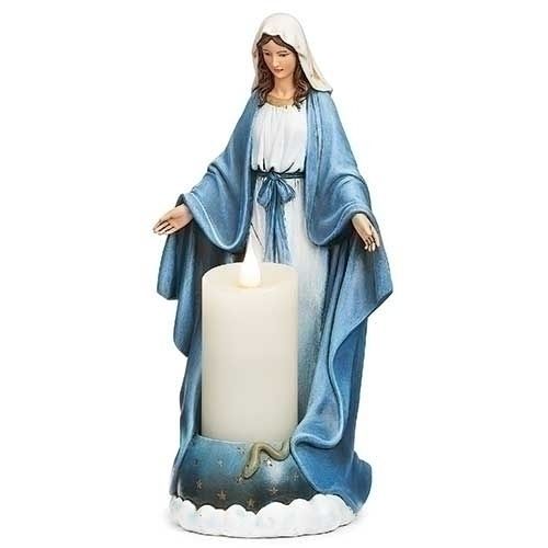 10"H OUR LADY OF GRACE FIGURE-10"
