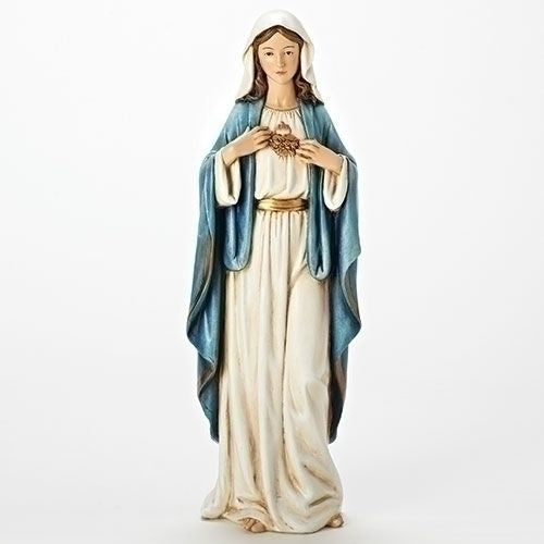 17.25"H IMMACULATE HEART MARY

F-17.25"