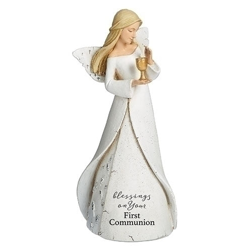 7"H FIRST COMMUNION ANGEL HEAVENLY BLESSINGS