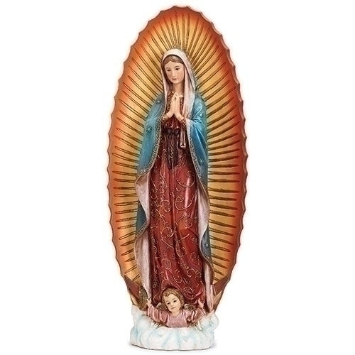 32" OUR LADY OF GUADALUPE FIGURE