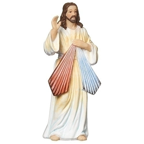 Divine Mercy Jesus 3.5"-3.5"