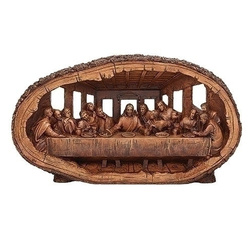 W CARVED LAST SUPPER FIGURE 14.5"