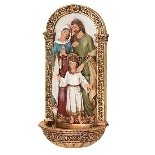 HOLY FAMILY WATER FONT RENAISSANCE COLLECTION