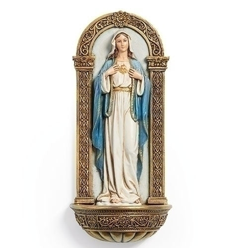 IMMACULATE HEART HOLYWATER FONT RENAISSANCE COLLECTION