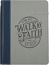 Walk by Faith Wide Ruled Notebook, 2 Cor. 5:7