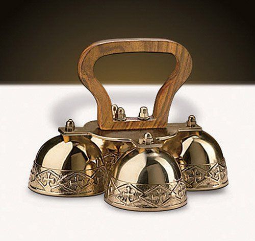 4- cup embossed Altar Bells