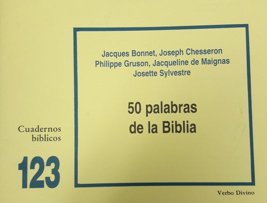 50 palabras de la Biblia