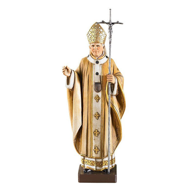 9.25" H Saint John Paul II Statue (AVALON) Roman