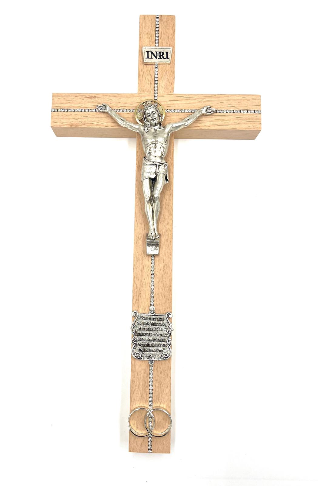 WEED CRUCIFIX SILVER CORPUS ENGLISH