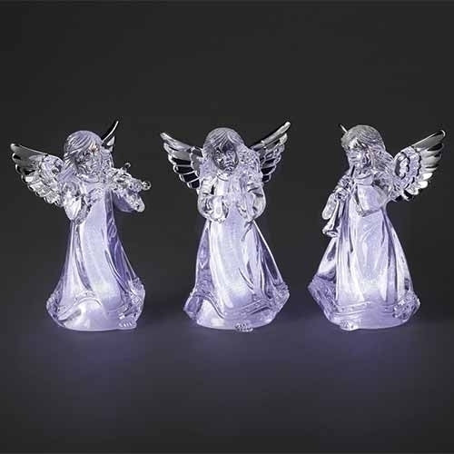 4.5"H LED ANGEL 3A W/VIOLIN